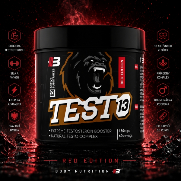 TESTO13 180kaps od BODY NUTRITION – Obrázok 2