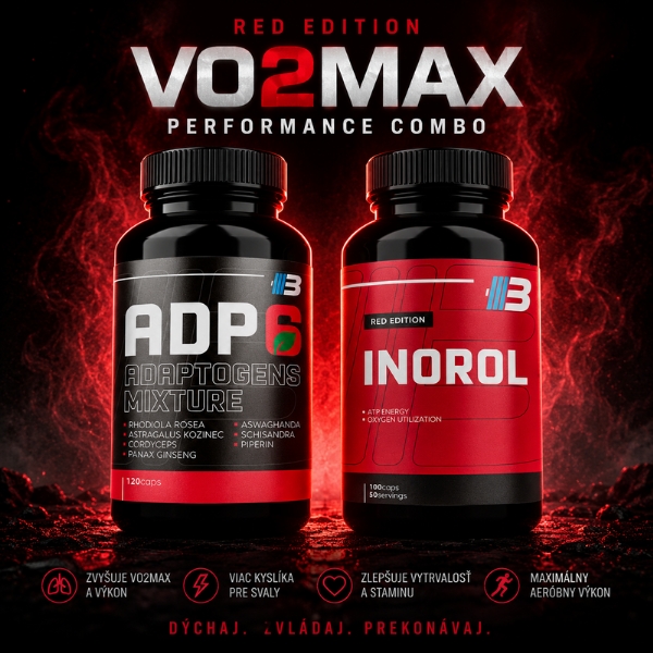 Podpora vytrvalosti a zvýšenie VO2max - ADP6 120kaps + Inorol 100kaps od BODY NUTRITION – Obrázok 2