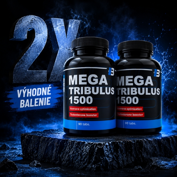 Mega Tribulus 1500 90 tabliet + 90 tabliet /180tabl/ od BODY NUTRITION – Obrázok 2