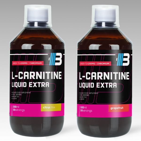 L-Carnitine Liquid 2×500ml – výber príchutí | Body Nutrition