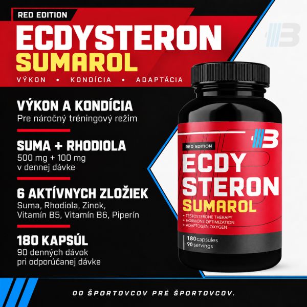 Ecdysteron Sumarol – výkon a športová kondícia | 180 kapsúl – Obrázok 3