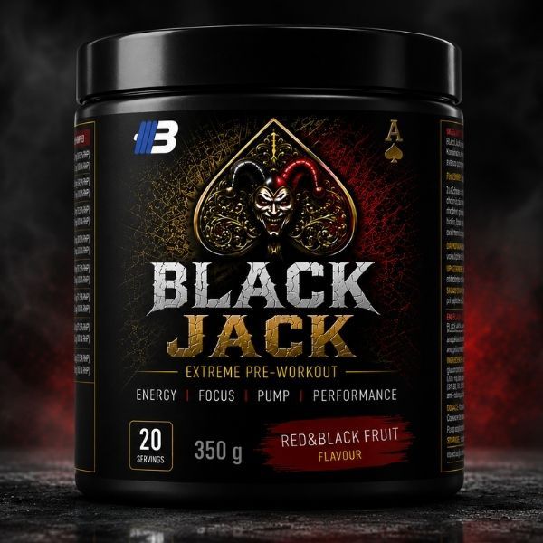 Black Jack – predtréningový stimulant | 350 g