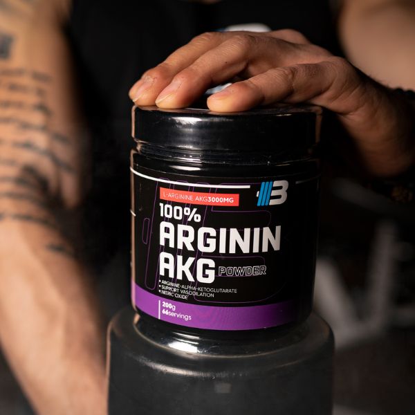 Práškový Arginin AKG powder 200g natural od BODY NUTRITION – Obrázok 2