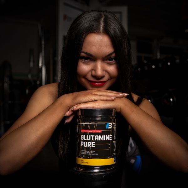 Práškovy Glutamin pure micronized 500g natural od BODY NUTRITION – Obrázok 2