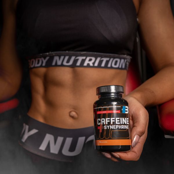 Caffeine + Synephrine 90 kapsúl – energia a spaľovanie tukov | Body Nutrition – Obrázok 2