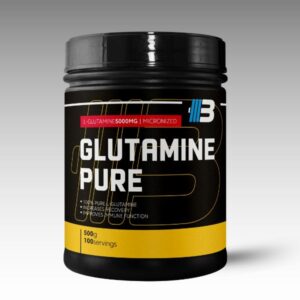Práškovy Glutamin pure micronized 500g natural od BODY NUTRITION