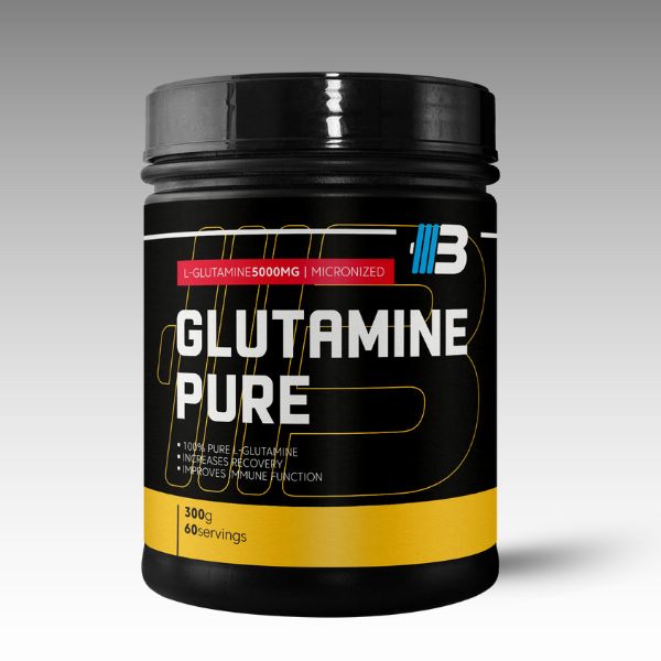 Práškový Glutamin pure micronized 300g natural od BODY NUTRITION