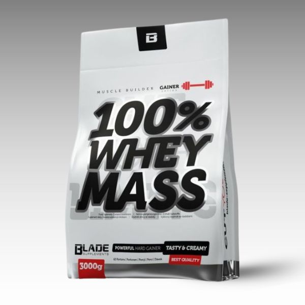 100% Whey mass 3kg od Blade Supplements