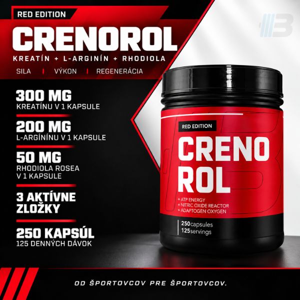 Crenorol – kreatínový komplex pre silu a výkon | 250 kapsúl – Obrázok 3