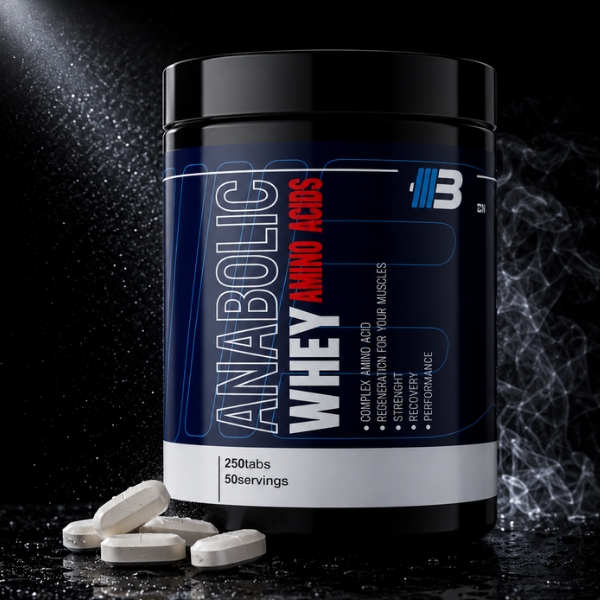 Whey anabolic amino acids 250tab od BODY NUTRITION