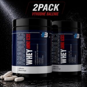 Whey anabolic amino acids 250tabl+250tabl (500tab) od BODY NUTRITION