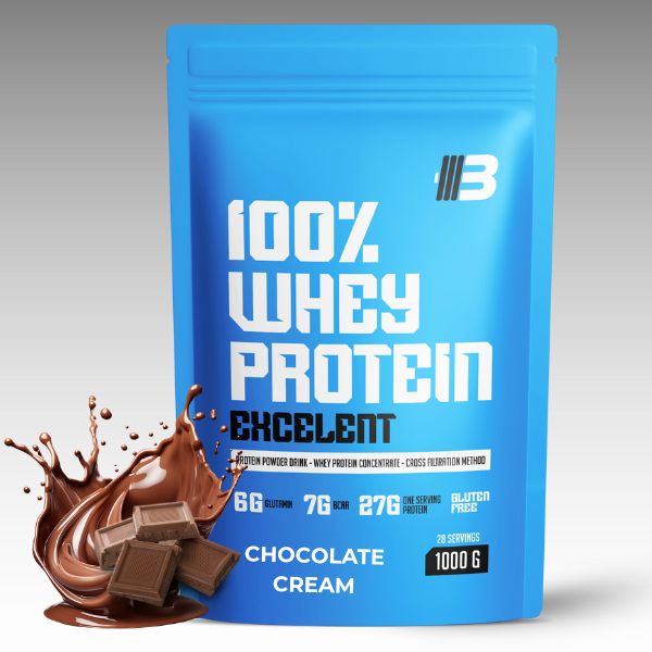 Whey proteín 2kg – Excelent 100% Whey (výhodné balenie 2×1kg) – Obrázok 5