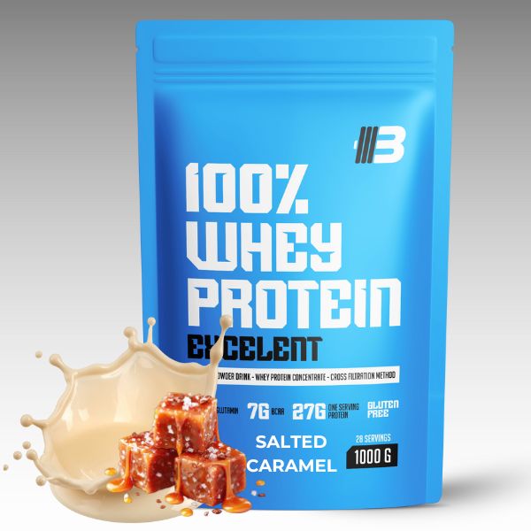 Whey proteín 2kg – Excelent 100% Whey (výhodné balenie 2×1kg) – Obrázok 9