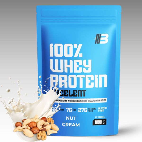 Whey proteín 2kg – Excelent 100% Whey (výhodné balenie 2×1kg) – Obrázok 10