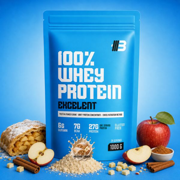 Apple Strudel Delight – Excelent 100% Whey Protein | jablková štrúdľa
