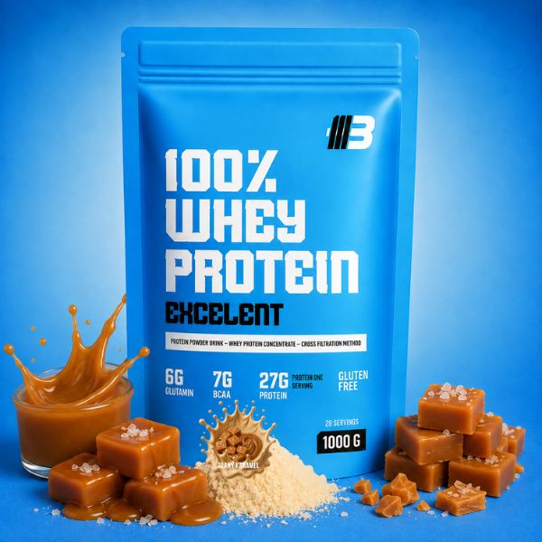 Salty Caramel Dream – Excelent 100% Whey Protein | Slaný karamel