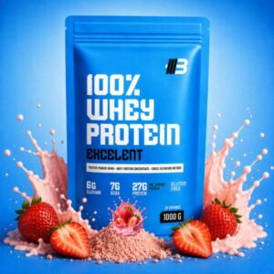 Pure Strawberry Creme – Excelent 100% Whey Protein | jahoda