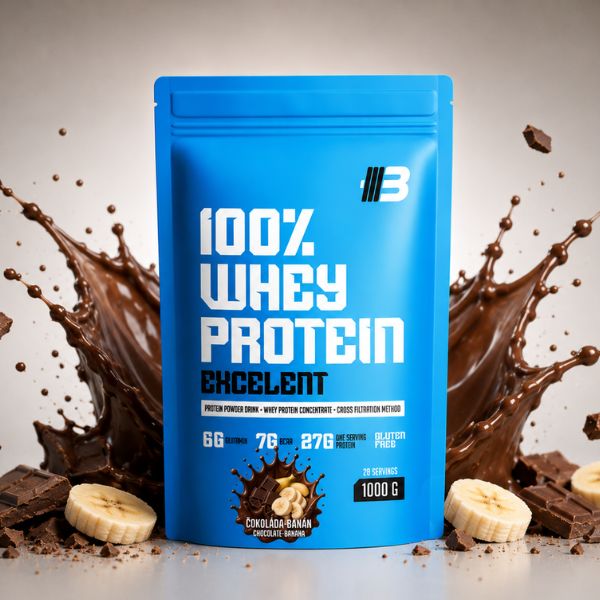 Choco Banana  Creme – Excelent 100% Whey Protein | čokoláda-banán