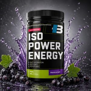 Iso Power Energy – Čierna ríbezľa | Iontový nápoj