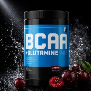Cherry BCAA+GLUTAMINE 4:1:1 400g od BODY NUTRITION