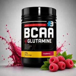 BCAA + GLUTAMÍN 2:1:1 400g – MALINA