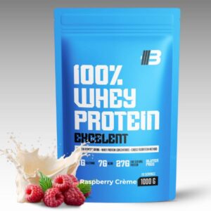 Raspberry Creme – Excelent 100% Whey Protein | malina