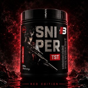 SNIPER TST – Extrémny pre-workout pre výkon, silu a sústredenie | 300 g