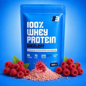 Raspberry Creme – Excelent 100% Whey Protein | malina