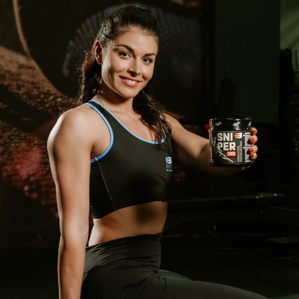 SNIPER TST – Extrémny pre-workout pre výkon, silu a sústredenie | 300 g – Obrázok 2
