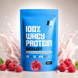 Raspberry Creme – Excelent 100% Whey Protein | malina
