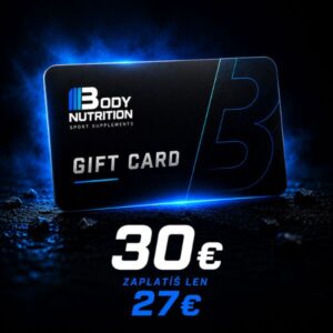 Darčekový poukaz v hodnote 30€ od BODY NUTRITION