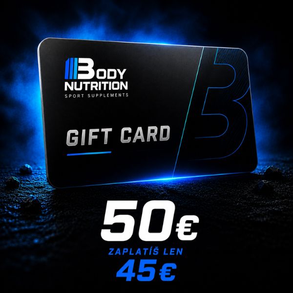 Darčekový poukaz v hodnote 50€ od BODY NUTRITION