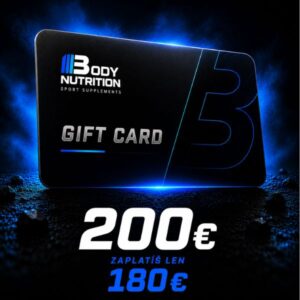 Darčekový poukaz v hodnote 200€ od BODY NUTRITION