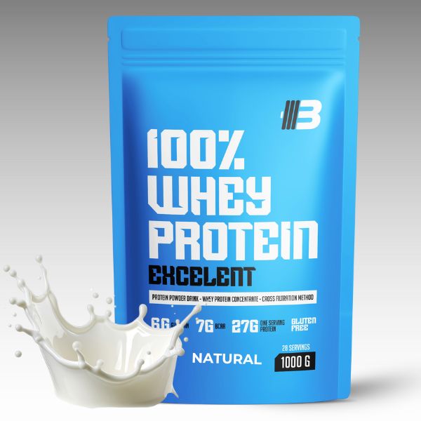 Whey proteín 2kg – Excelent 100% Whey (výhodné balenie 2×1kg) – Obrázok 21