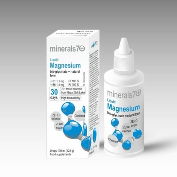 Liquid Magnesium bis-glycinate + natural form od Ovonex