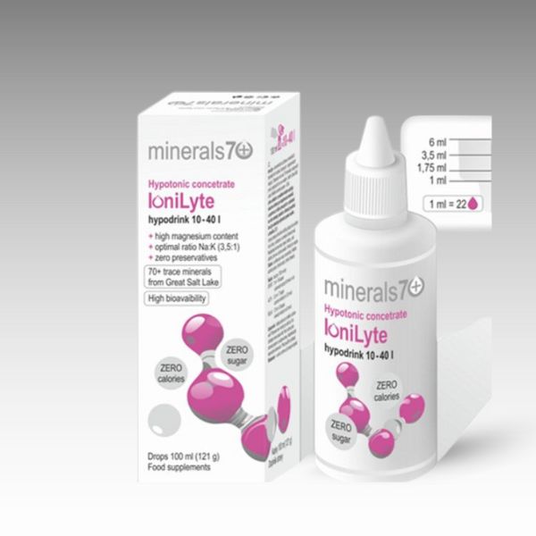 IoniLyte hypotonický iontový nápoj 100 ml od Ovonex