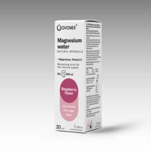 Magnesium water Malina 100ml 20 x 500 ml od Ovonex