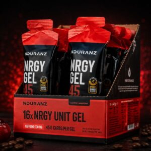 Energetický Gel Nrgy + Kofeín 130mg príchuť Káva-čerešňa od NDURANZ