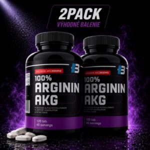 ARGINÍN AKG 2×120 tabliet | Body Nutrition