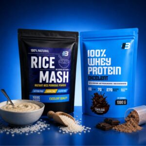 PERFEKTNÝ ŠTART – Rice Mash + Excelent 100% Whey | BODY NUTRITION