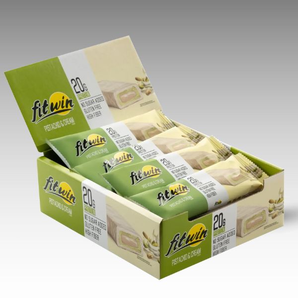 Pistácia & Krém Proteinová tyčinka s náplňou 60g príchuť od Fit Win