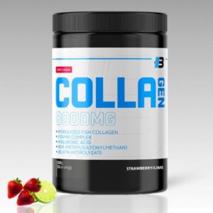 Kolagén 300g Jahoda/Limetka – pleť, kĺby, vlasy | Body Nutrition