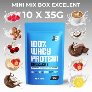 MINI Mix box EXCELENT 100%Whey Protein 10x35g od BODY NUTRITION