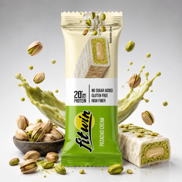 Pistácia & Krém Proteinová tyčinka s náplňou 60g príchuť od Fit Win