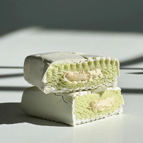 Pistácia & Krém Proteinová tyčinka s náplňou 60g príchuť od Fit Win – Obrázok 2