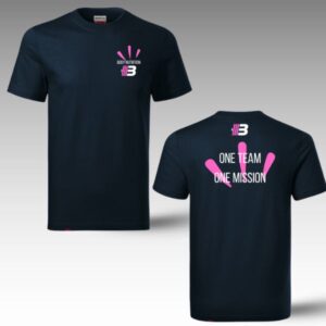 Tričko unisex mission BN čierne/r od BODY NUTRITION