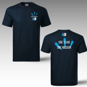 Tričko unisex mission BN čierne/m od BODY NUTRITION