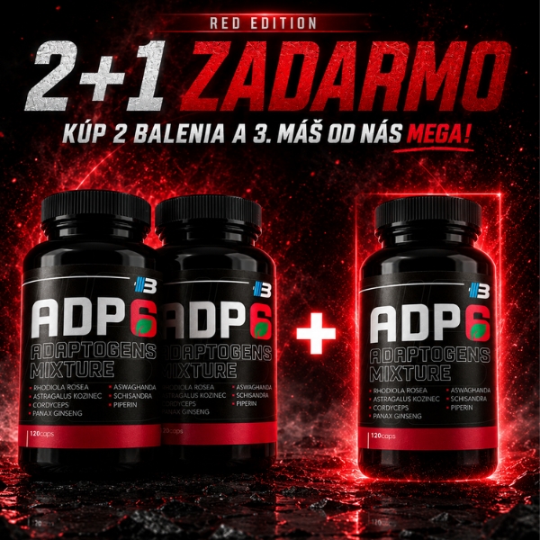 ADP6 120kaps 2+1 ZADARMO od BODY NUTRITION