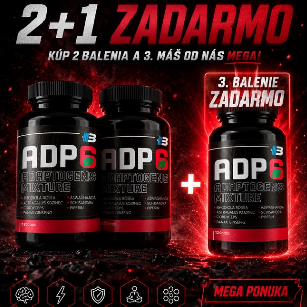 ADP6 120kaps 2+1 ZADARMO od BODY NUTRITION – Obrázok 2