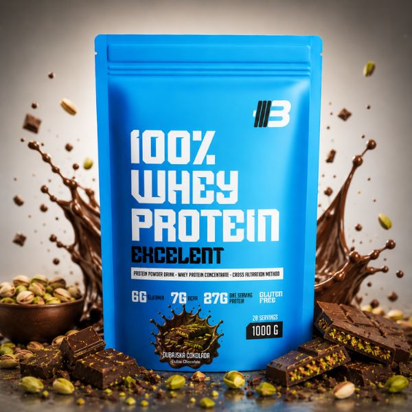 Royal Dubai Choco Creme – Excelent 100% Whey Protein | dubajská čokoláda